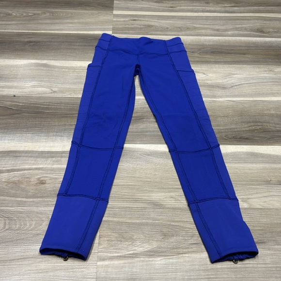 Lululemon Ivivva Blue Leggings size 10 - Picture 3 of 8